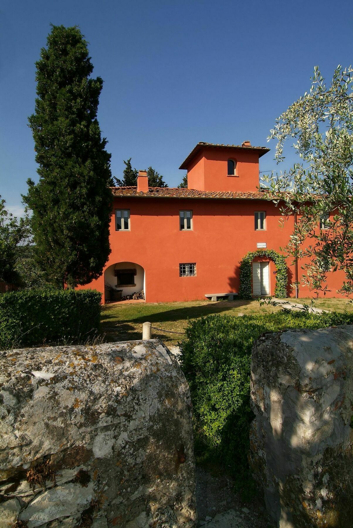 Torre A Cona Wine Estate Hotel San Donato in Collina Exterior photo