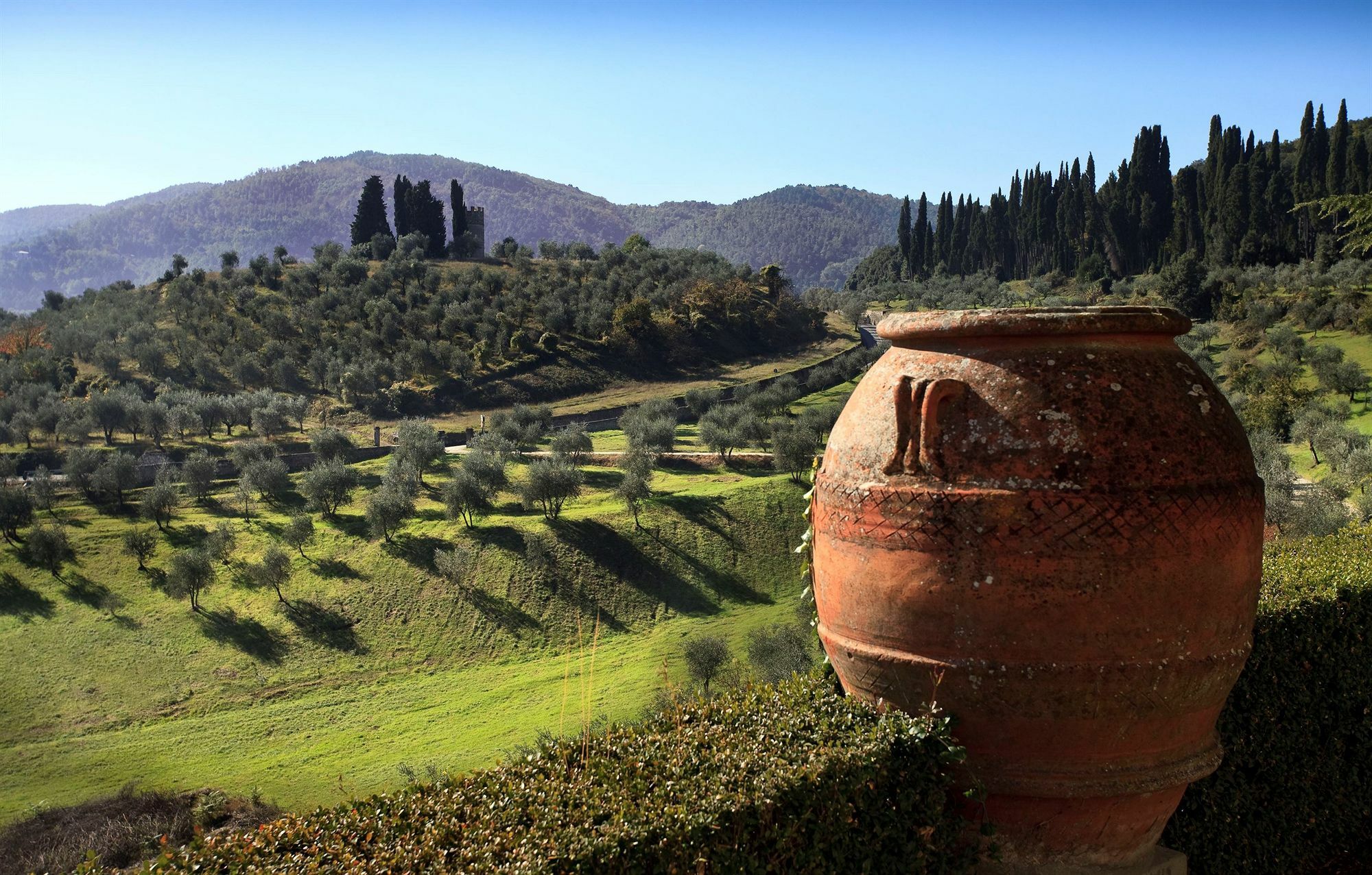 Torre A Cona Wine Estate Hotel San Donato in Collina Exterior photo