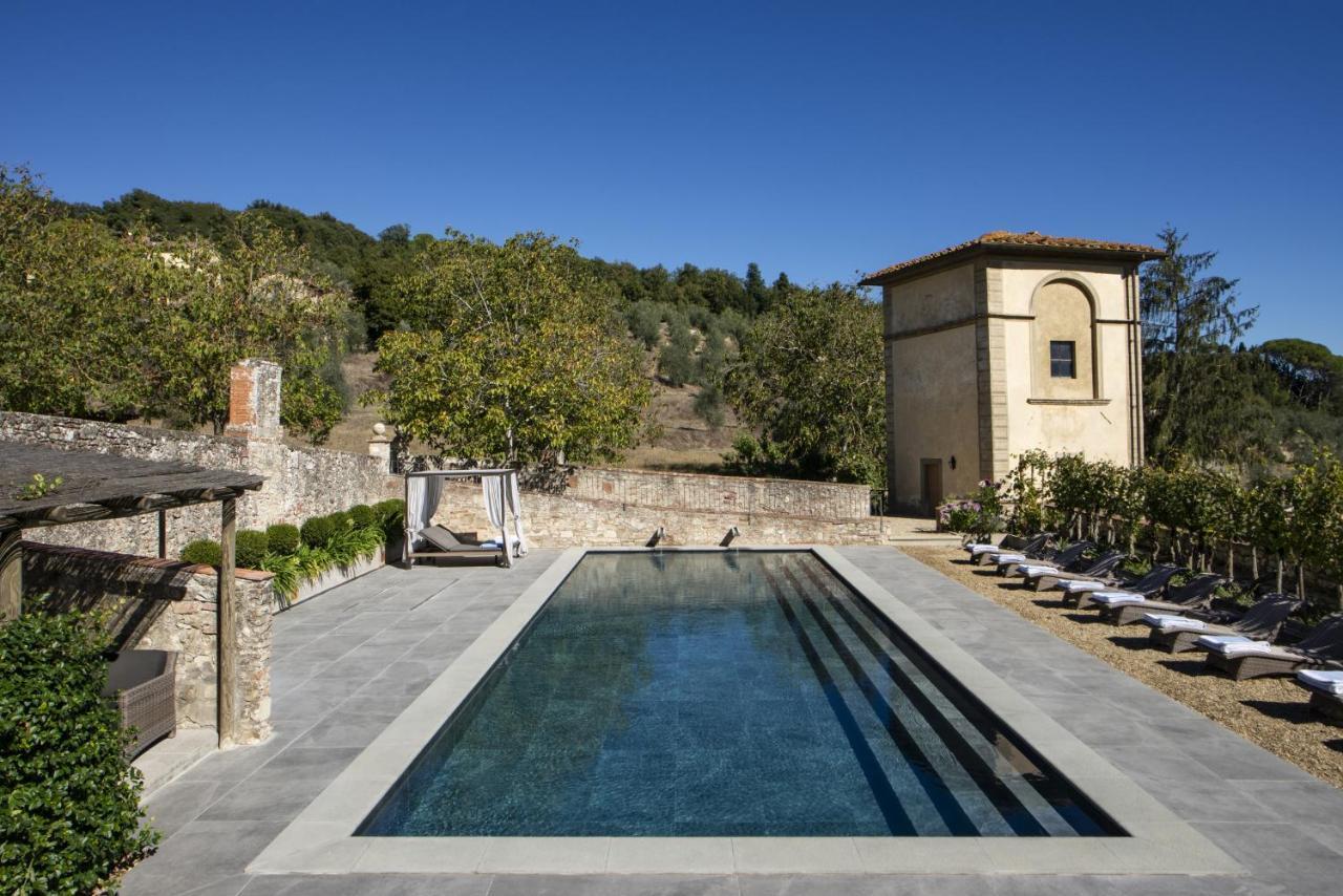 Torre A Cona Wine Estate Hotel San Donato in Collina Exterior photo