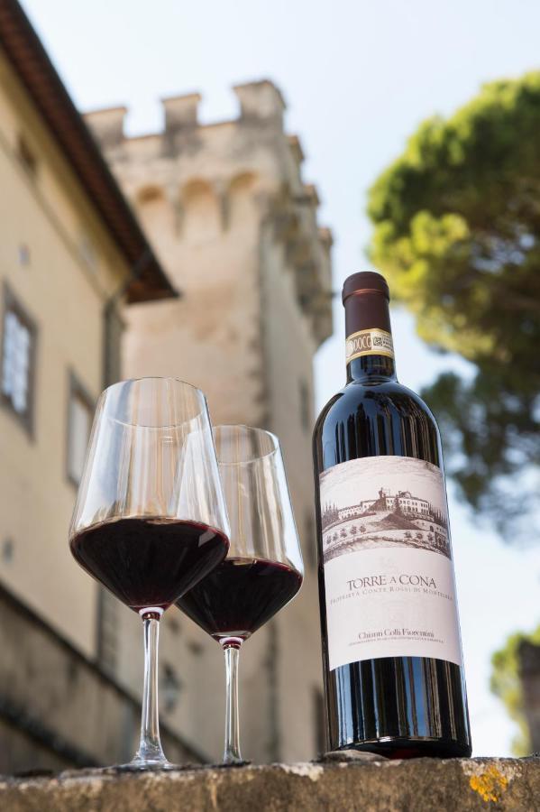 Torre A Cona Wine Estate Hotel San Donato in Collina Exterior photo